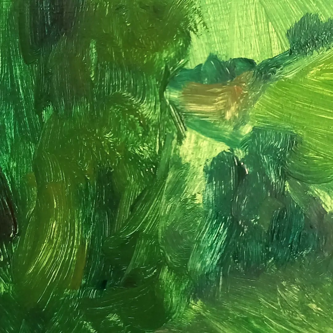 Oil on woodpanel — 2