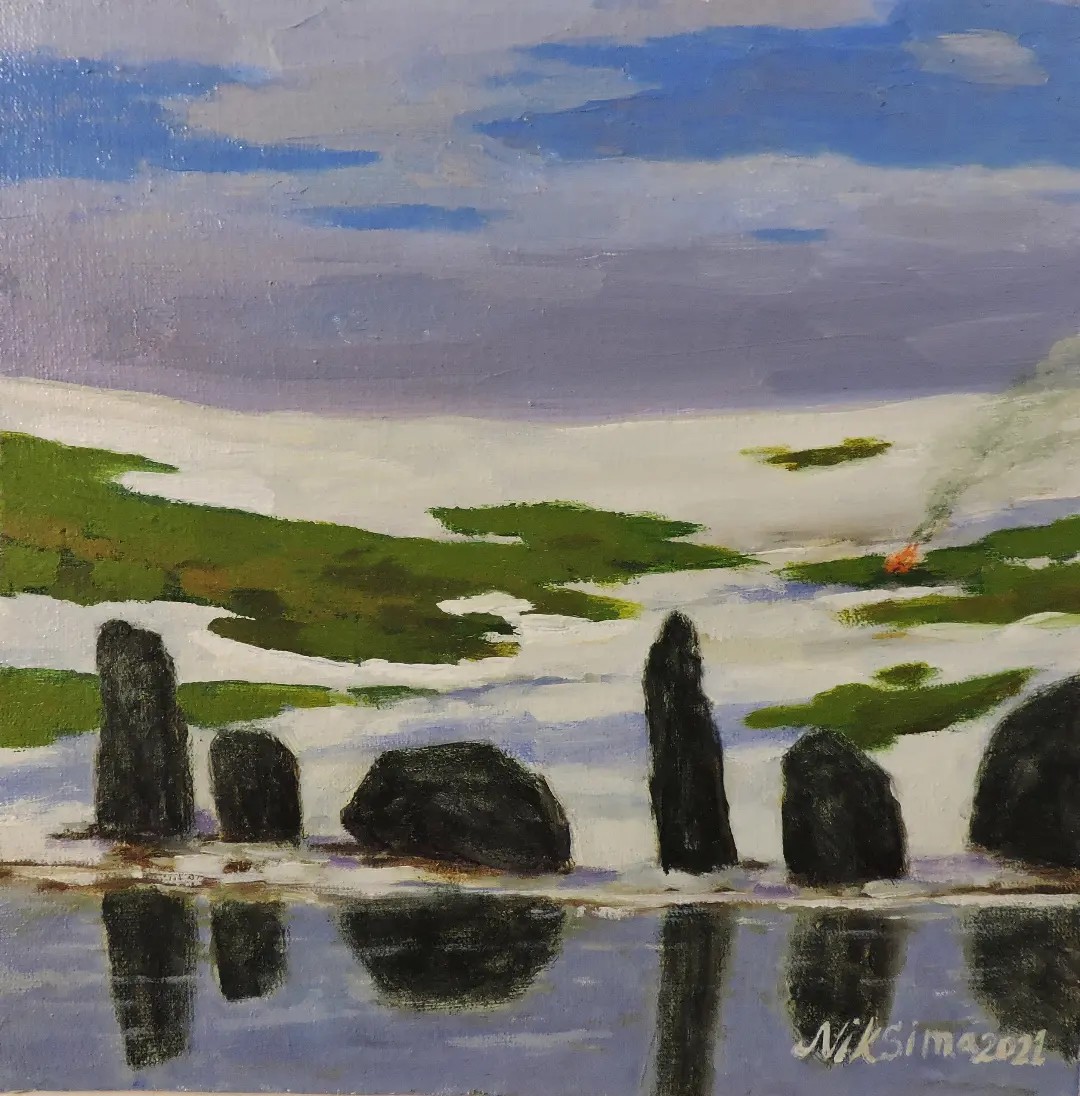 Oil on canvas — 1