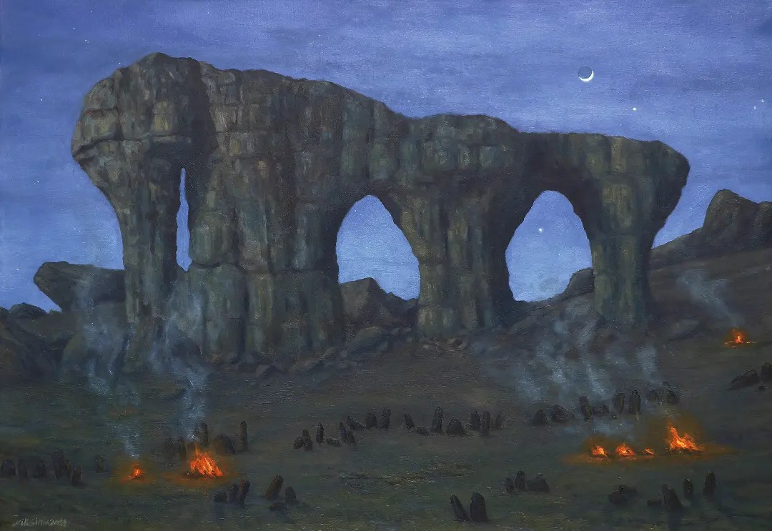 Oil on canvas — 2