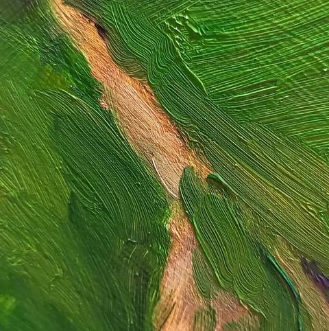 Oil on woodpanel