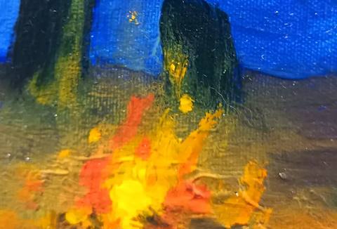 Oil on canvas
